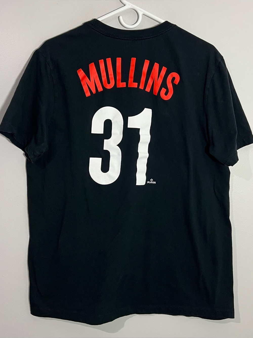 Nike MLB Baltimore Orioles Cedric Mullins Black Short Sleeve T-Shirt Mens Large